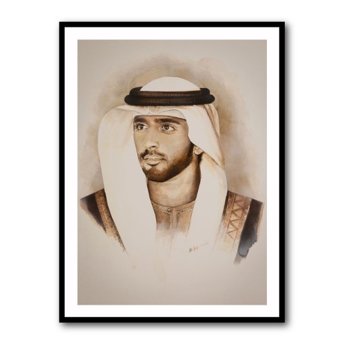 Sheikh Khalifa Bin Zayed Al Nahyan Portrait